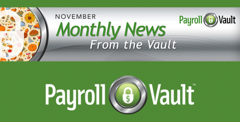News from the Vault - November 2024 Payroll Vault Newsletter